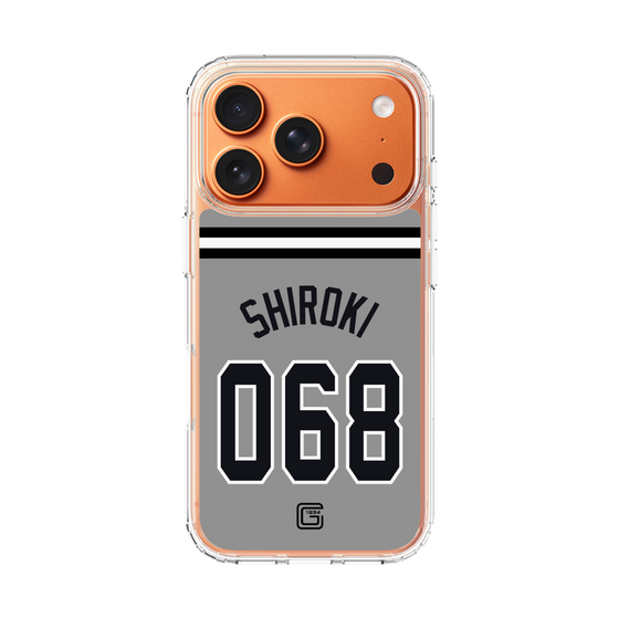 スリムプロテクションケース［ 読売ジャイアンツ - #068 SHIROKI - ビジター ］