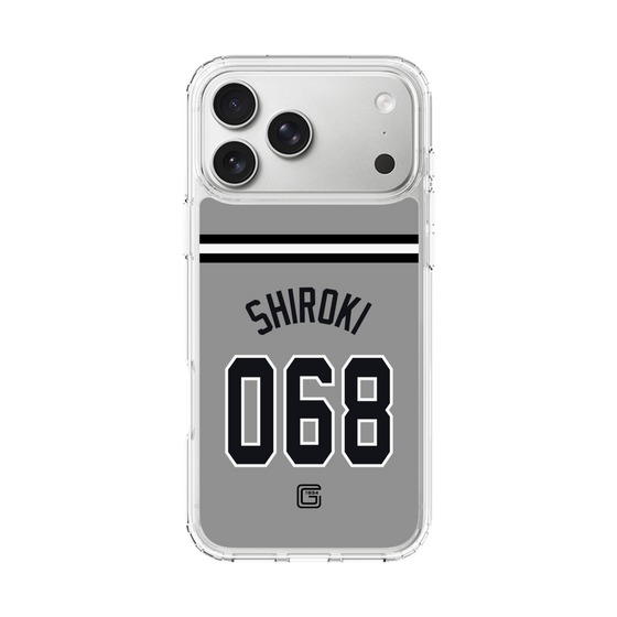 スリムプロテクションケース［ 読売ジャイアンツ - #068 SHIROKI - ビジター ］