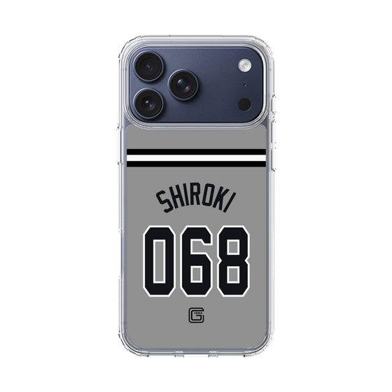 スリムプロテクションケース［ 読売ジャイアンツ - #068 SHIROKI - ビジター ］