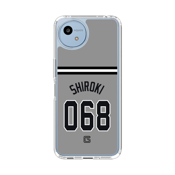 スリムプロテクションケース［ 読売ジャイアンツ - #068 SHIROKI - ビジター ］