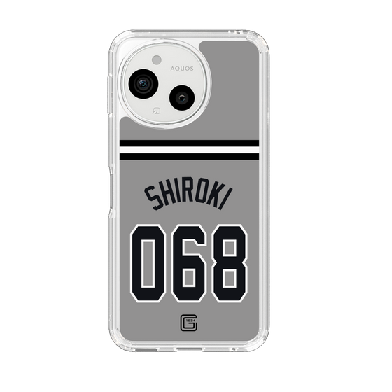 スリムプロテクションケース［ 読売ジャイアンツ - #068 SHIROKI - ビジター ］