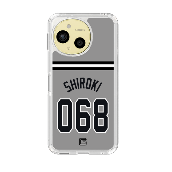スリムプロテクションケース［ 読売ジャイアンツ - #068 SHIROKI - ビジター ］