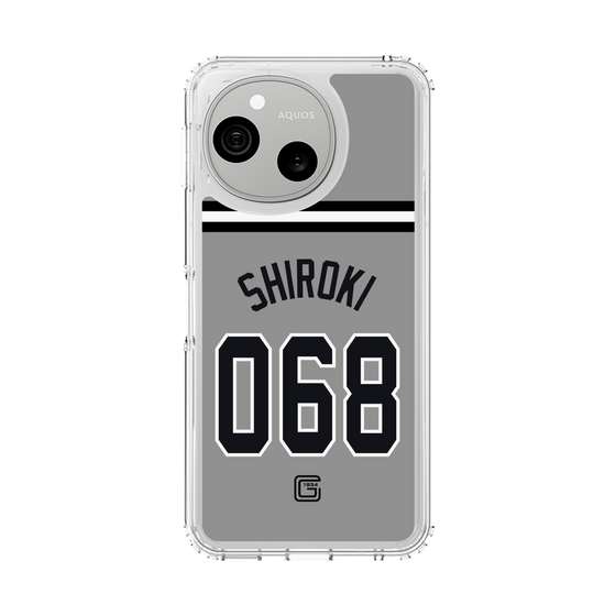 スリムプロテクションケース［ 読売ジャイアンツ - #068 SHIROKI - ビジター ］