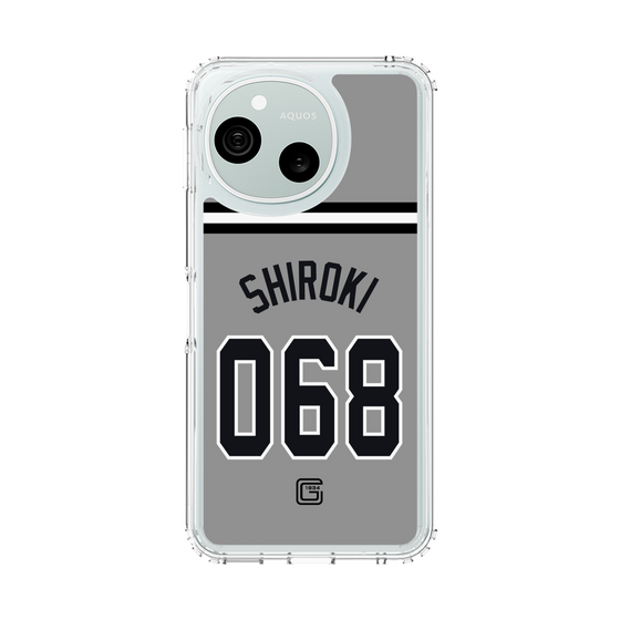 スリムプロテクションケース［ 読売ジャイアンツ - #068 SHIROKI - ビジター ］