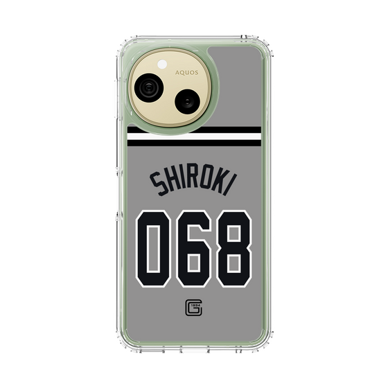 スリムプロテクションケース［ 読売ジャイアンツ - #068 SHIROKI - ビジター ］