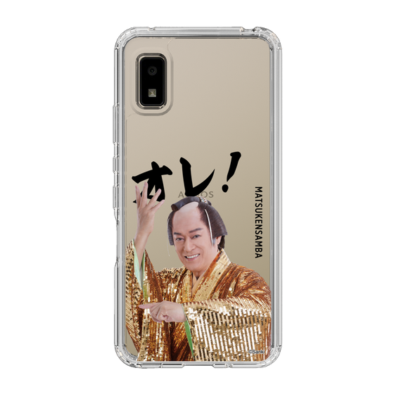 スリムプロテクションケース［ 松平 健 - オレ！ - クリア ］