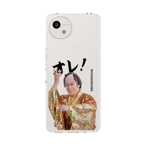 スリムプロテクションケース［ 松平 健 - オレ！ - クリア ］