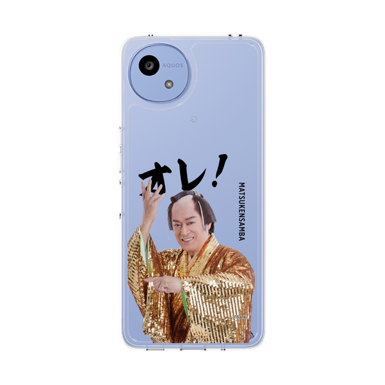スリムプロテクションケース［ 松平 健 - オレ！ - クリア ］