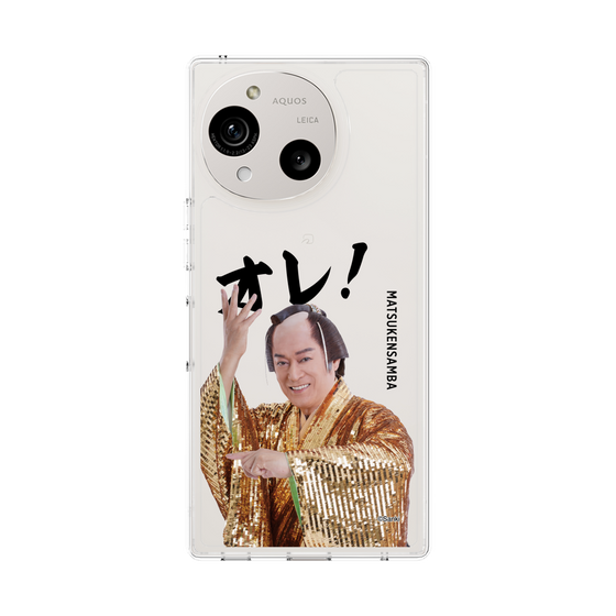 スリムプロテクションケース［ 松平 健 - オレ！ - クリア ］