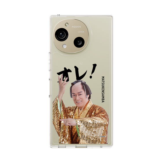 スリムプロテクションケース［ 松平 健 - オレ！ - クリア ］