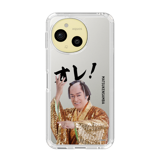 スリムプロテクションケース［ 松平 健 - オレ！ - クリア ］