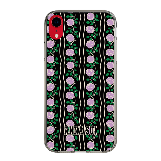 スリムプロテクションケース［ ANNA SUI - ROSE STRIPE ］