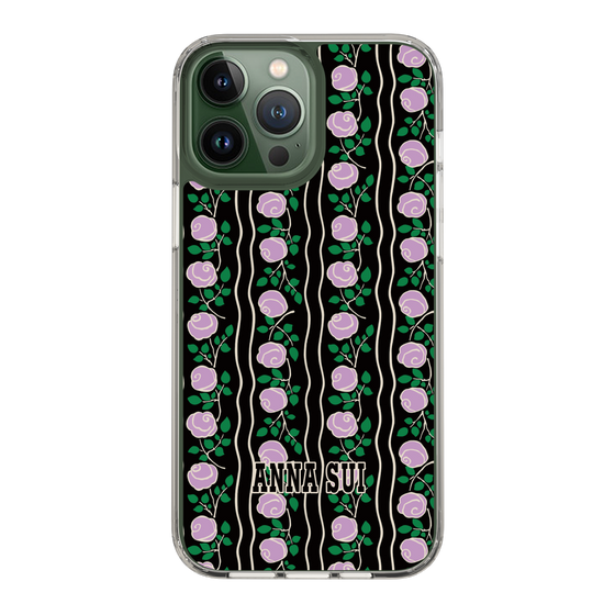 スリムプロテクションケース［ ANNA SUI - ROSE STRIPE ］