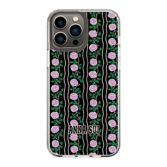 スリムプロテクションケース［ ANNA SUI - ROSE STRIPE ］