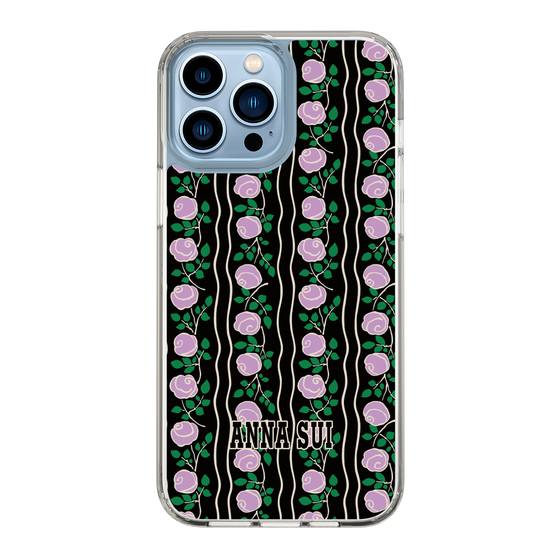 スリムプロテクションケース［ ANNA SUI - ROSE STRIPE ］