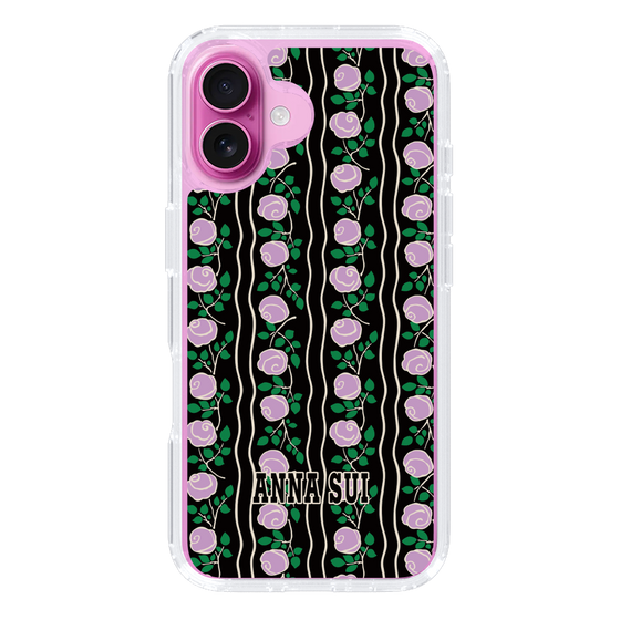 スリムプロテクションケース［ ANNA SUI - ROSE STRIPE ］