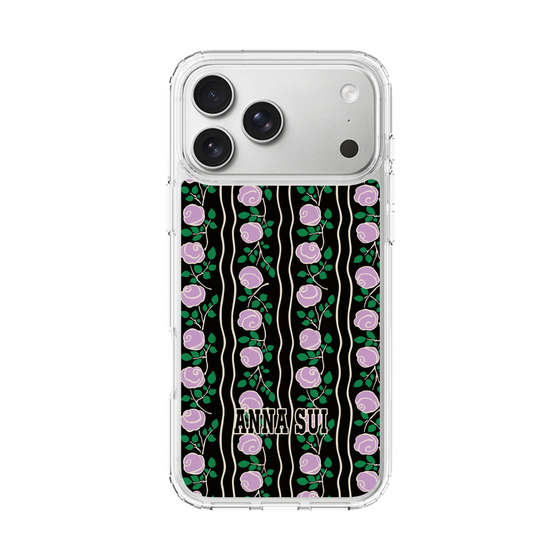 スリムプロテクションケース［ ANNA SUI - ROSE STRIPE ］