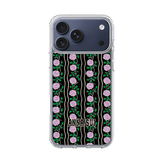 スリムプロテクションケース［ ANNA SUI - ROSE STRIPE ］