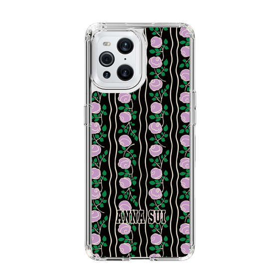 スリムプロテクションケース［ ANNA SUI - ROSE STRIPE ］