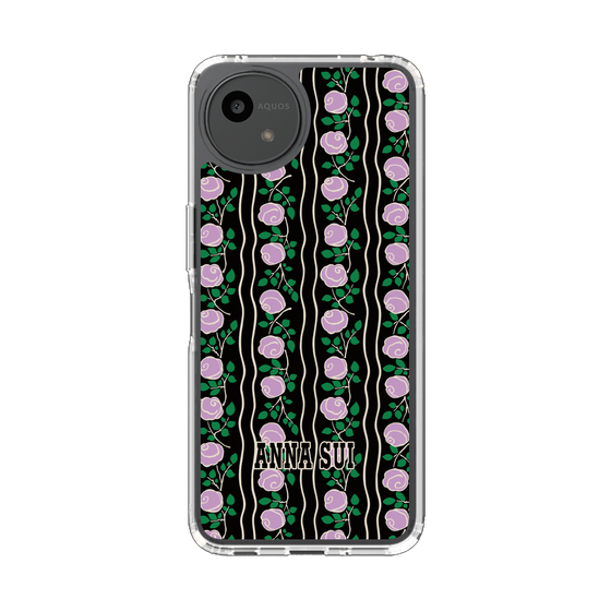 スリムプロテクションケース［ ANNA SUI - ROSE STRIPE ］