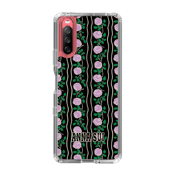 スリムプロテクションケース［ ANNA SUI - ROSE STRIPE ］