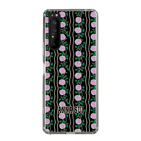 スリムプロテクションケース［ ANNA SUI - ROSE STRIPE ］