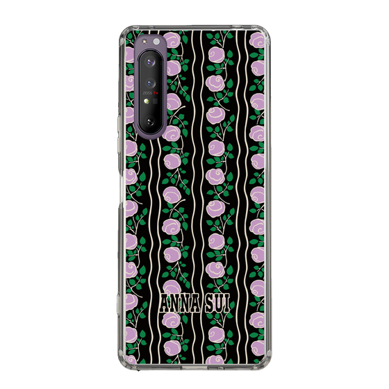 スリムプロテクションケース［ ANNA SUI - ROSE STRIPE ］