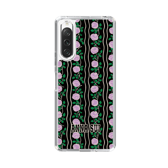 スリムプロテクションケース［ ANNA SUI - ROSE STRIPE ］