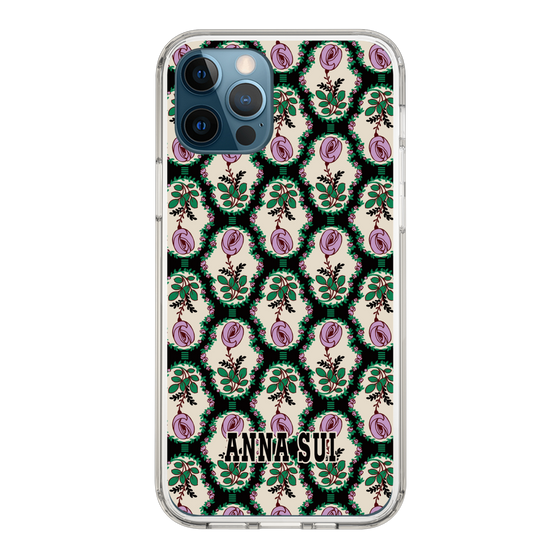 スリムプロテクションケース［ ANNA SUI - ROSE CAMEO ］