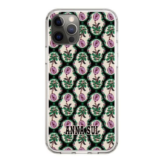 スリムプロテクションケース［ ANNA SUI - ROSE CAMEO ］