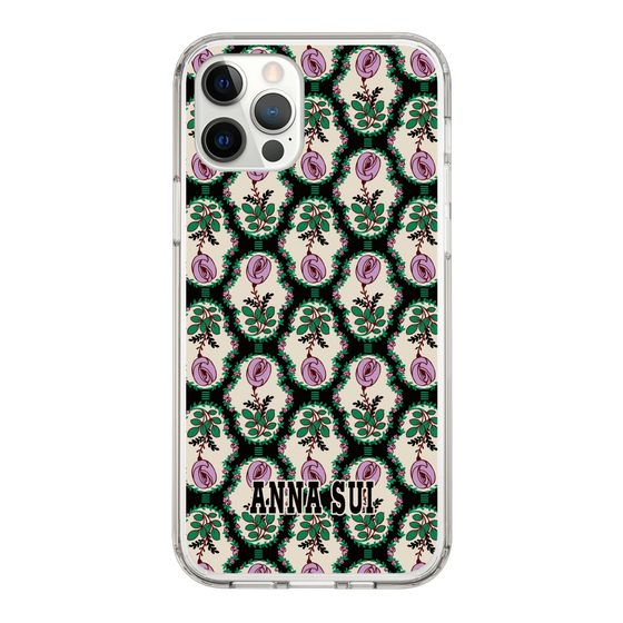 スリムプロテクションケース［ ANNA SUI - ROSE CAMEO ］