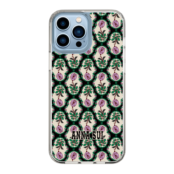 スリムプロテクションケース［ ANNA SUI - ROSE CAMEO ］