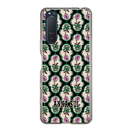 スリムプロテクションケース［ ANNA SUI - ROSE CAMEO ］