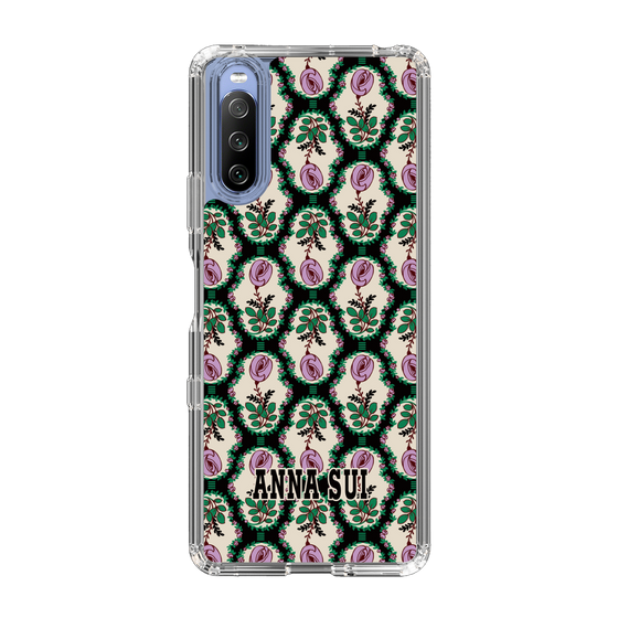 スリムプロテクションケース［ ANNA SUI - ROSE CAMEO ］