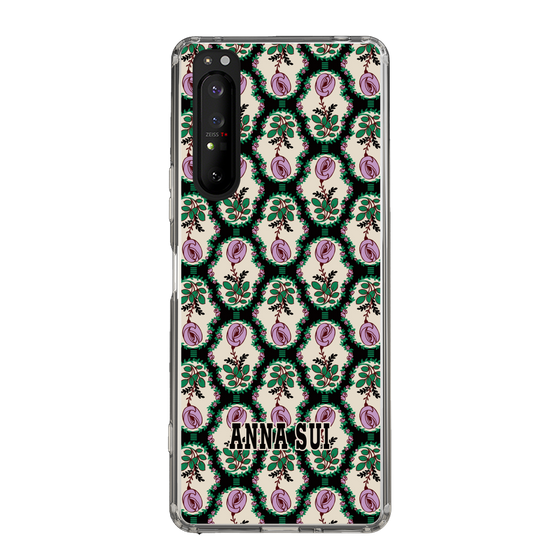 スリムプロテクションケース［ ANNA SUI - ROSE CAMEO ］