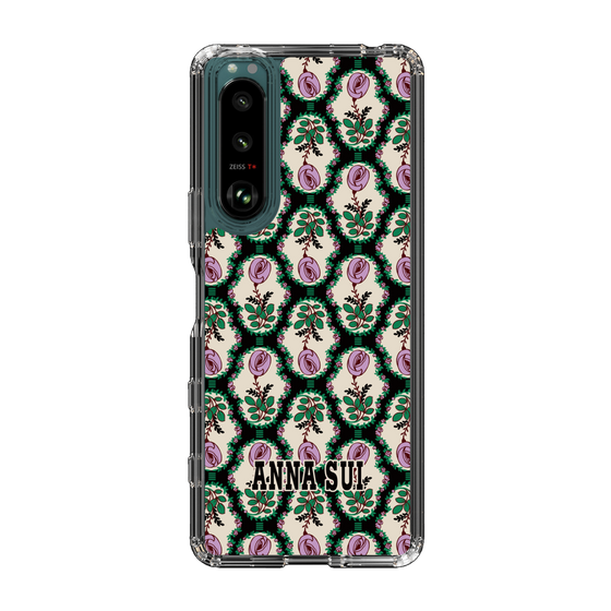スリムプロテクションケース［ ANNA SUI - ROSE CAMEO ］