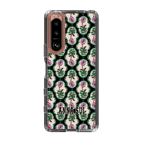 スリムプロテクションケース［ ANNA SUI - ROSE CAMEO ］