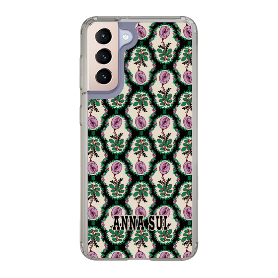 スリムプロテクションケース［ ANNA SUI - ROSE CAMEO ］