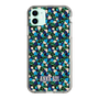 スリムプロテクションケース［ ANNA SUI - HEARTS VINE - BLUE ］