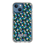 スリムプロテクションケース［ ANNA SUI - HEARTS VINE - BLUE ］