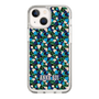 スリムプロテクションケース［ ANNA SUI - HEARTS VINE - BLUE ］