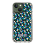 スリムプロテクションケース［ ANNA SUI - HEARTS VINE - BLUE ］