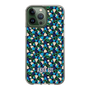 スリムプロテクションケース［ ANNA SUI - HEARTS VINE - BLUE ］