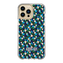 スリムプロテクションケース［ ANNA SUI - HEARTS VINE - BLUE ］