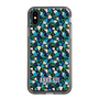 スリムプロテクションケース［ ANNA SUI - HEARTS VINE - BLUE ］