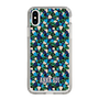 スリムプロテクションケース［ ANNA SUI - HEARTS VINE - BLUE ］