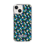 スリムプロテクションケース［ ANNA SUI - HEARTS VINE - BLUE ］