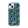 スリムプロテクションケース［ ANNA SUI - HEARTS VINE - BLUE ］