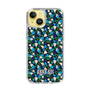 スリムプロテクションケース［ ANNA SUI - HEARTS VINE - BLUE ］