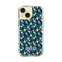 スリムプロテクションケース［ ANNA SUI - HEARTS VINE - BLUE ］